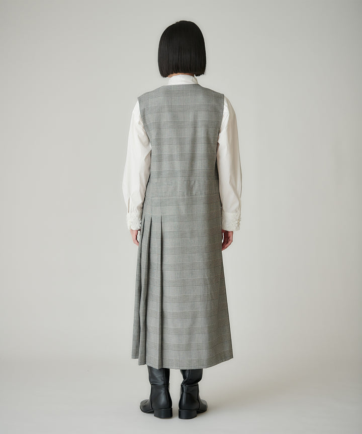 アシンメトリーデザインワンピース