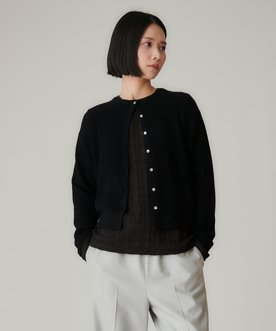 モデルH：165cm / 38 / ブラック