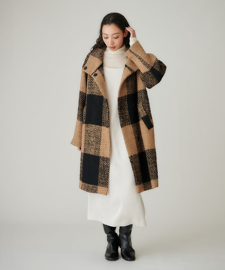 カシミヤ混タートルネックカットソー