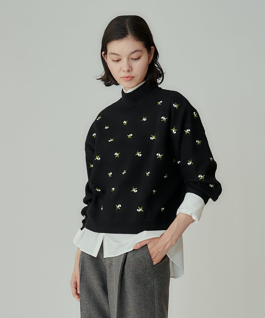 モデルH：170cm / 38 / ブラック系