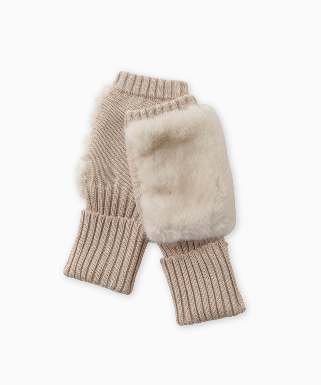 ミンク調ファーグローブ