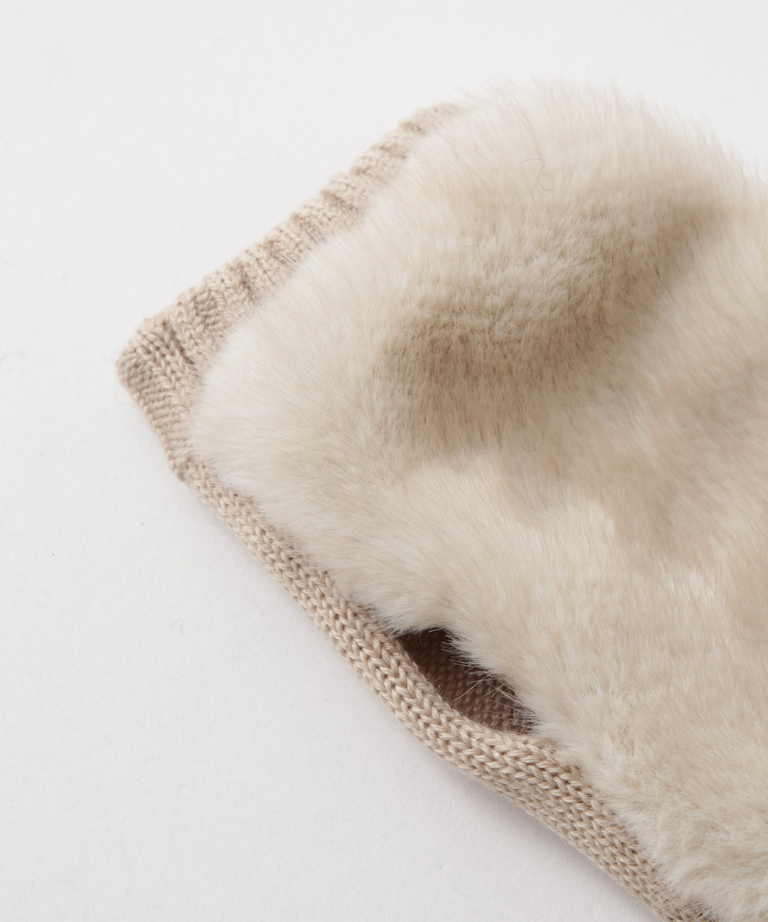ミンク調ファーグローブ