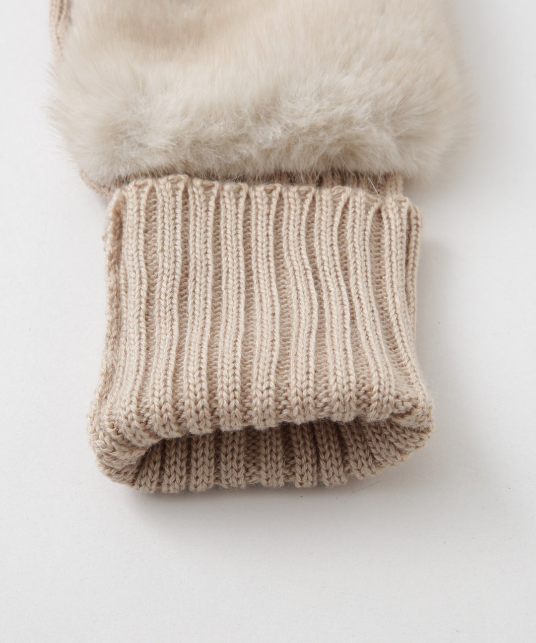 ミンク調ファーグローブ