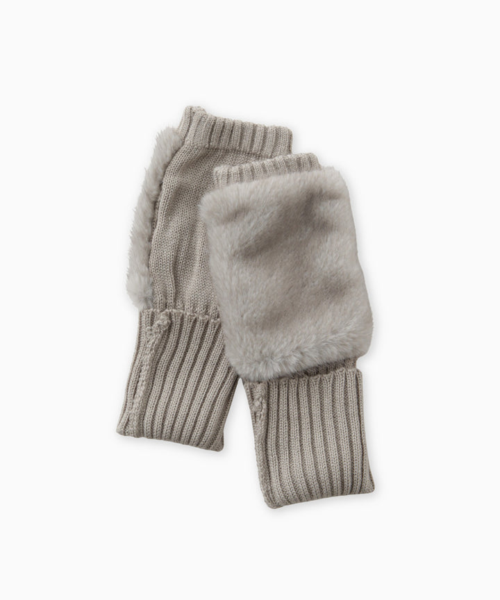 ミンク調ファーグローブ