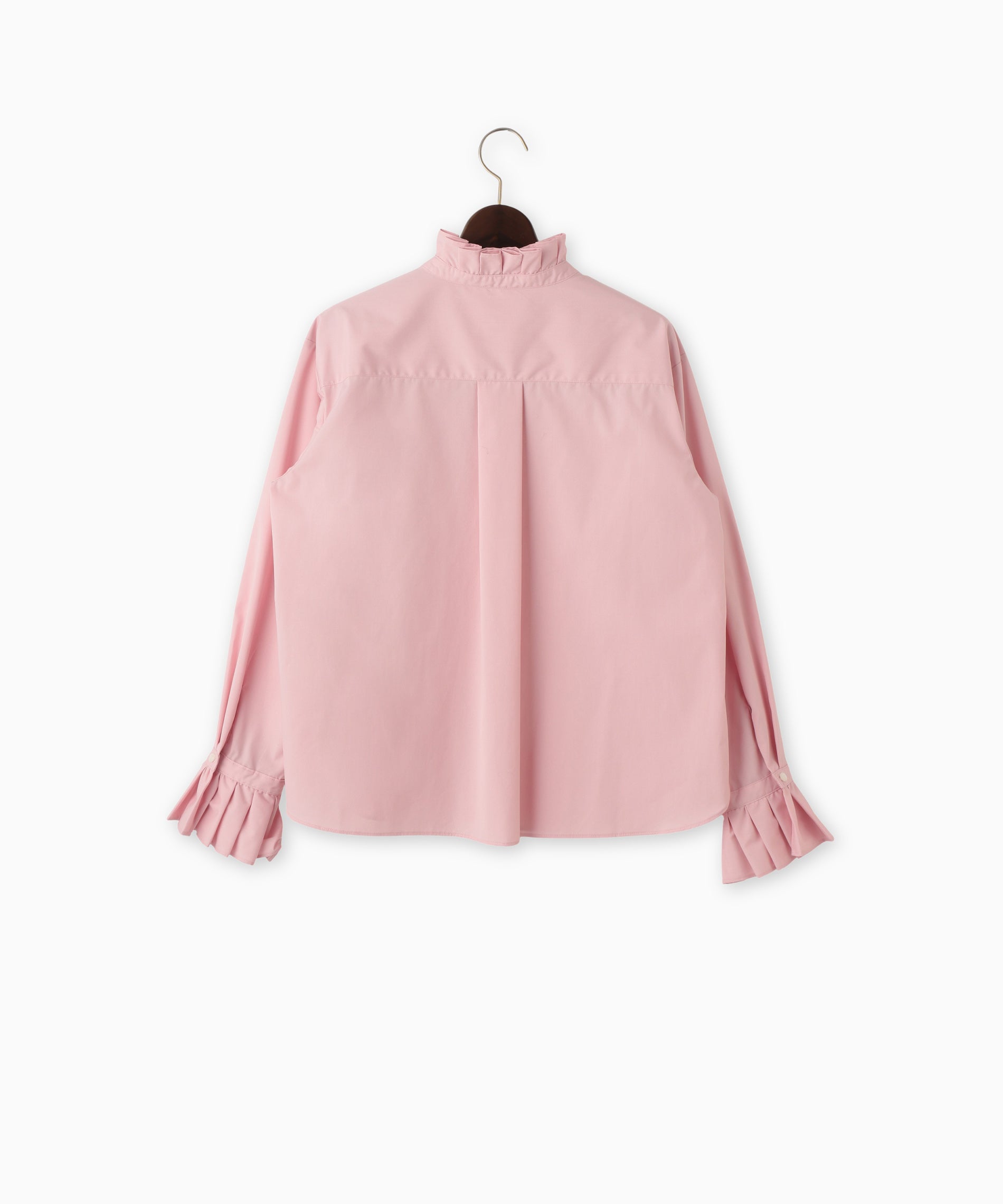 【新品】morphose ピンク カットソーブラウス プリーツカラーブラウス – FACE SANS FARD