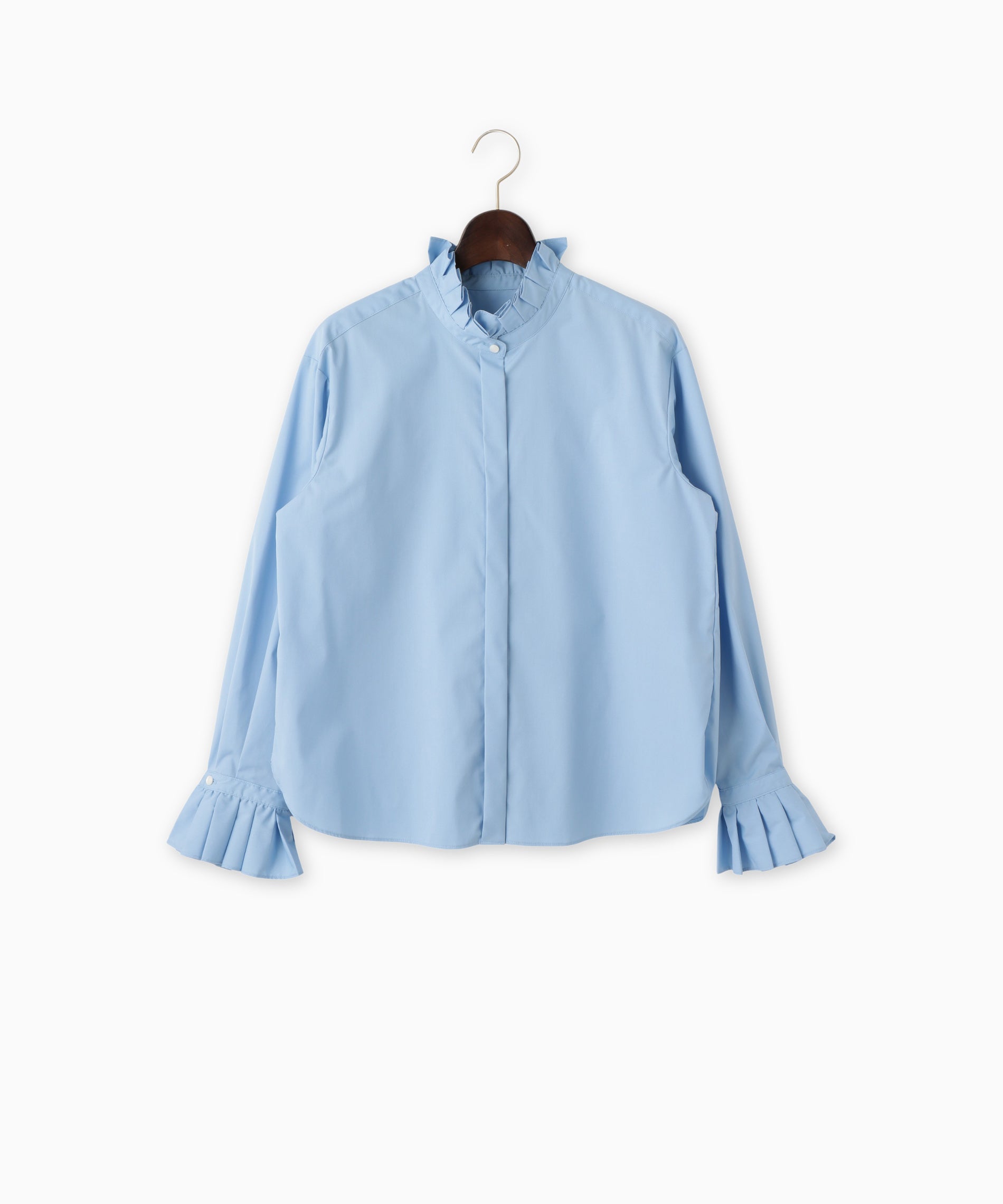 プリーツカラーブラウス – FACE SANS FARD