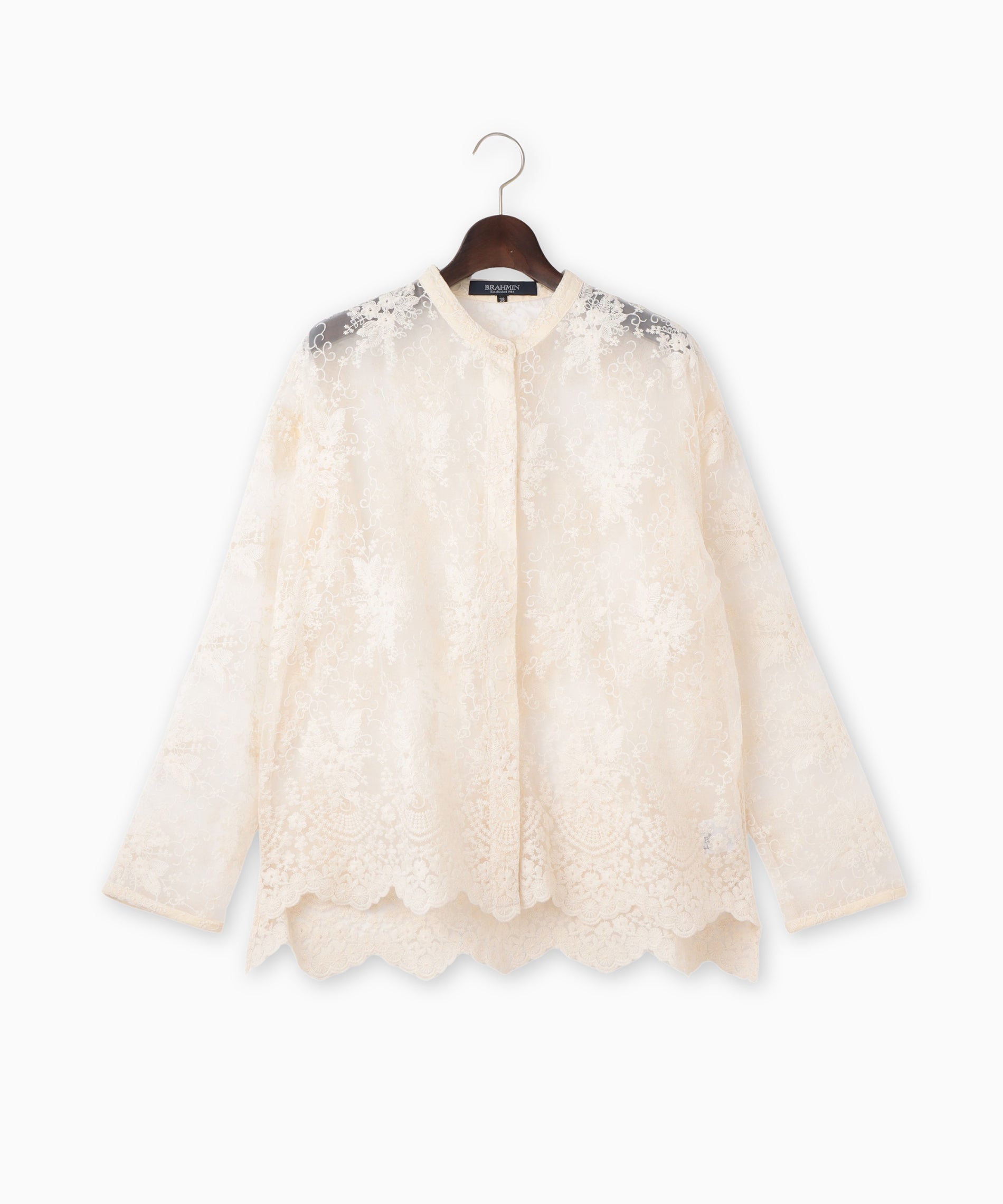 オーガンジーレースブラウス – FACE SANS FARD