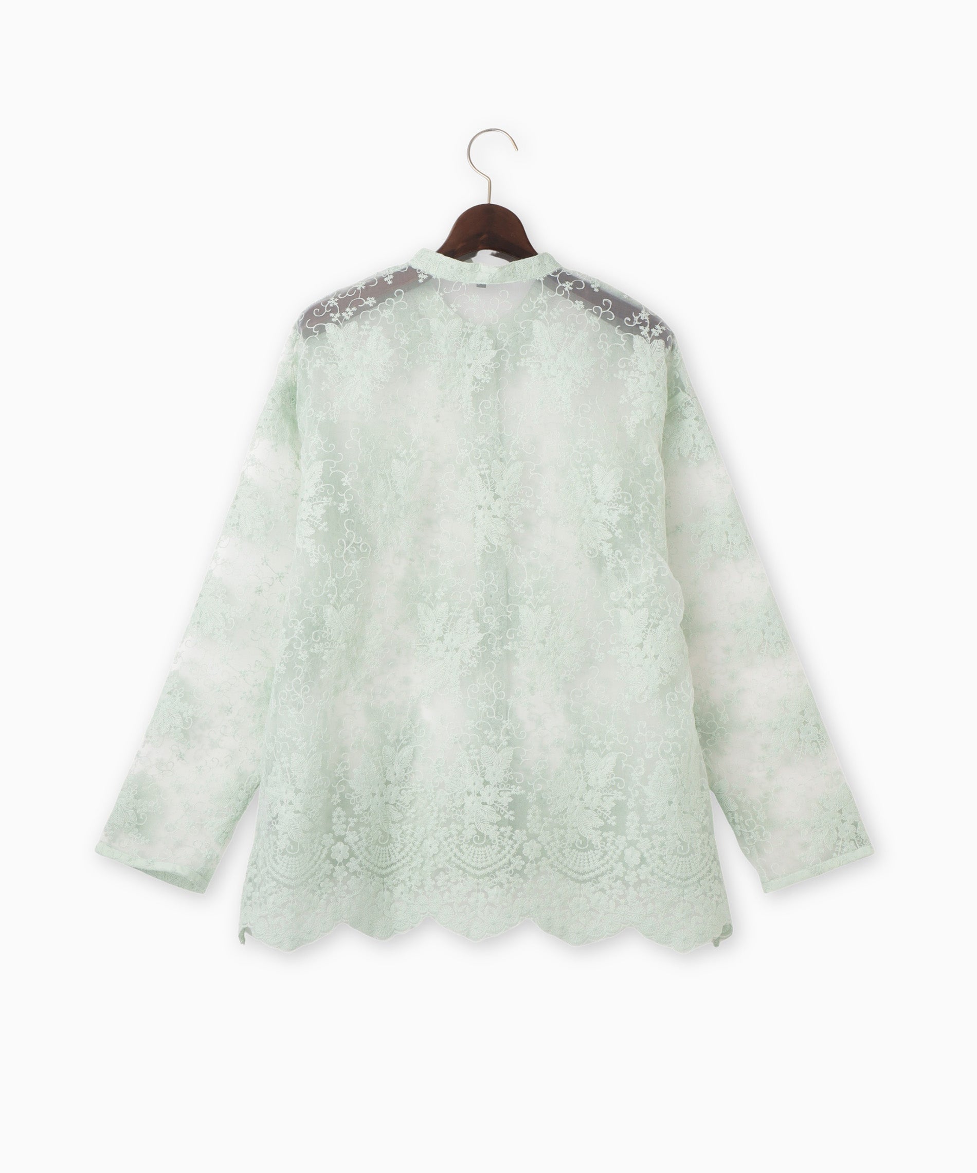 オーガンジーレースブラウス – FACE SANS FARD