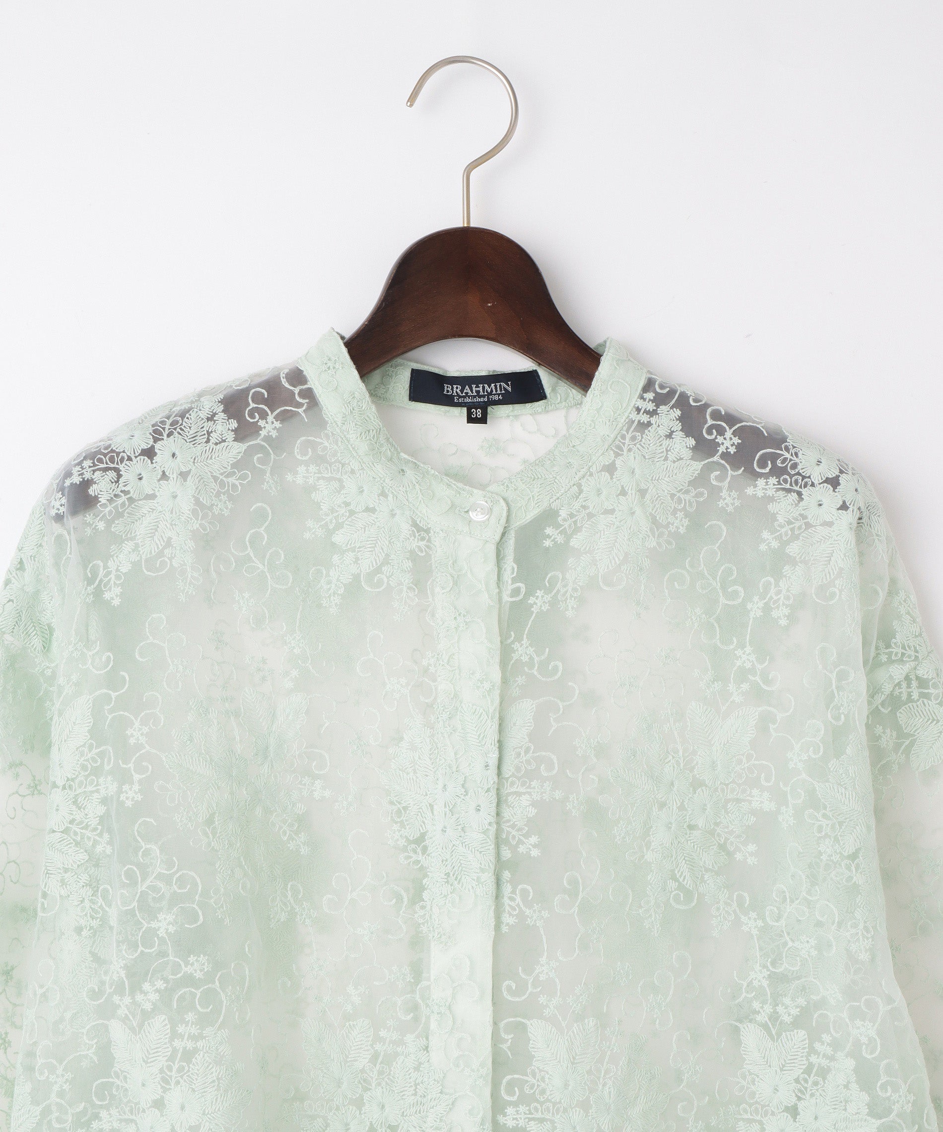 オーガンジーレースブラウス – FACE SANS FARD