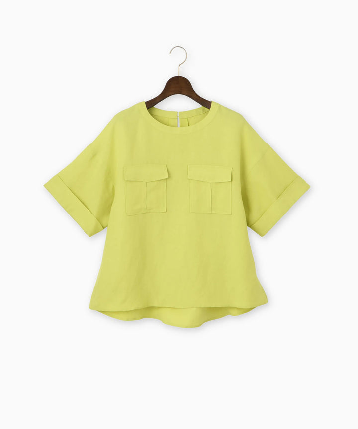 サイドポケットブラウスTシャツ