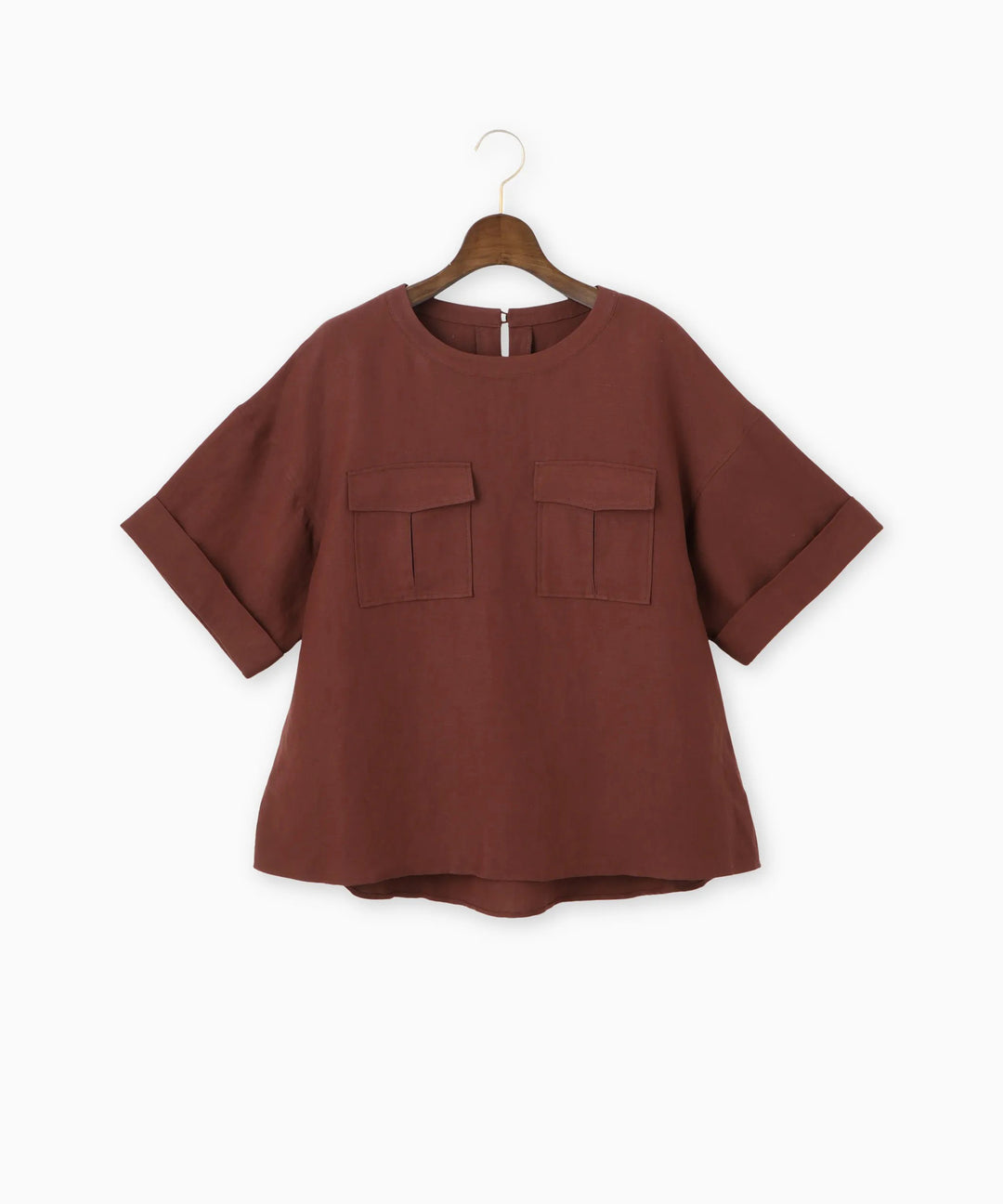 サイドポケットブラウスTシャツ