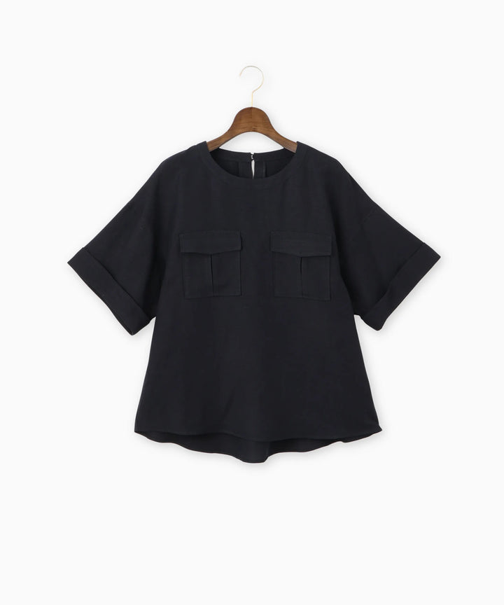 サイドポケットブラウスTシャツ