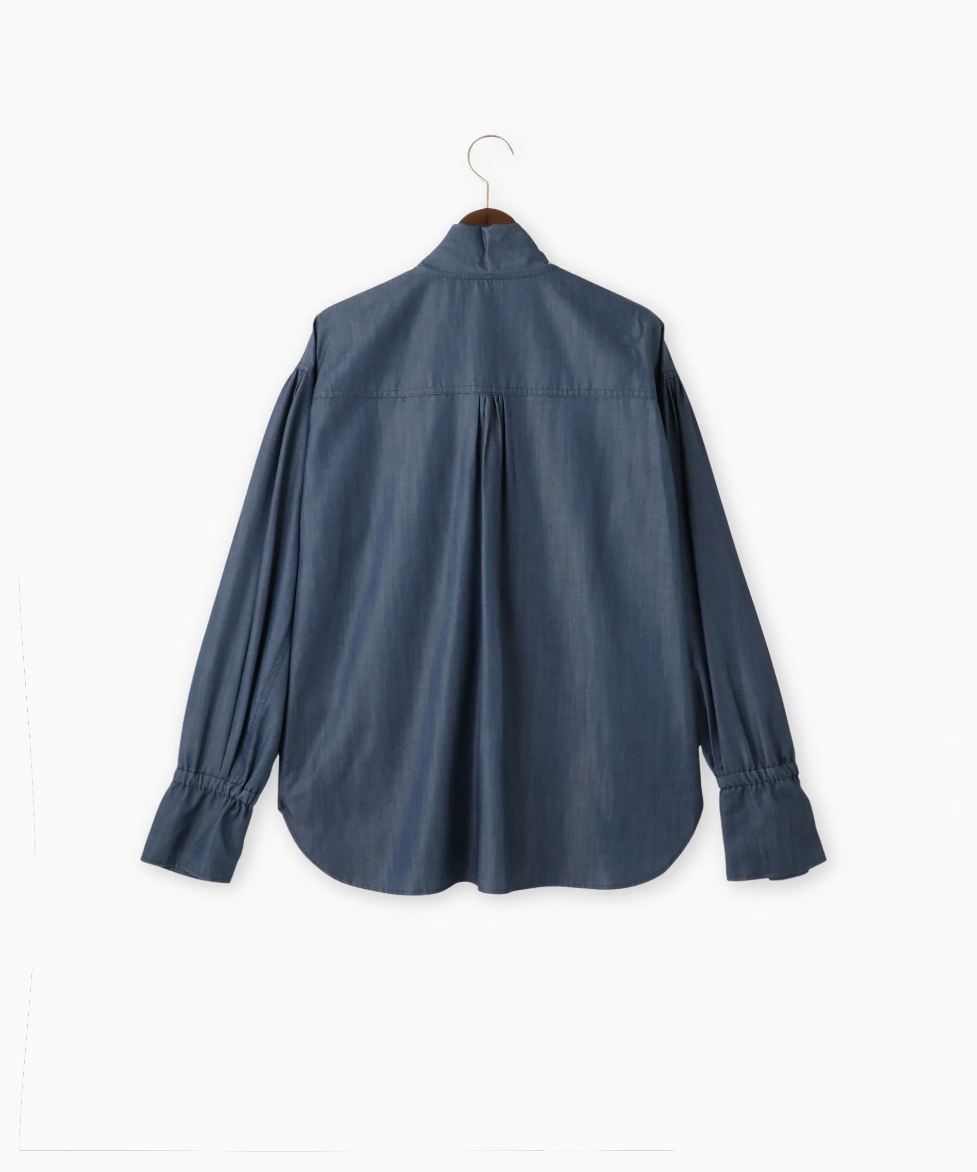 ボウタイデニムブラウス – FACE SANS FARD