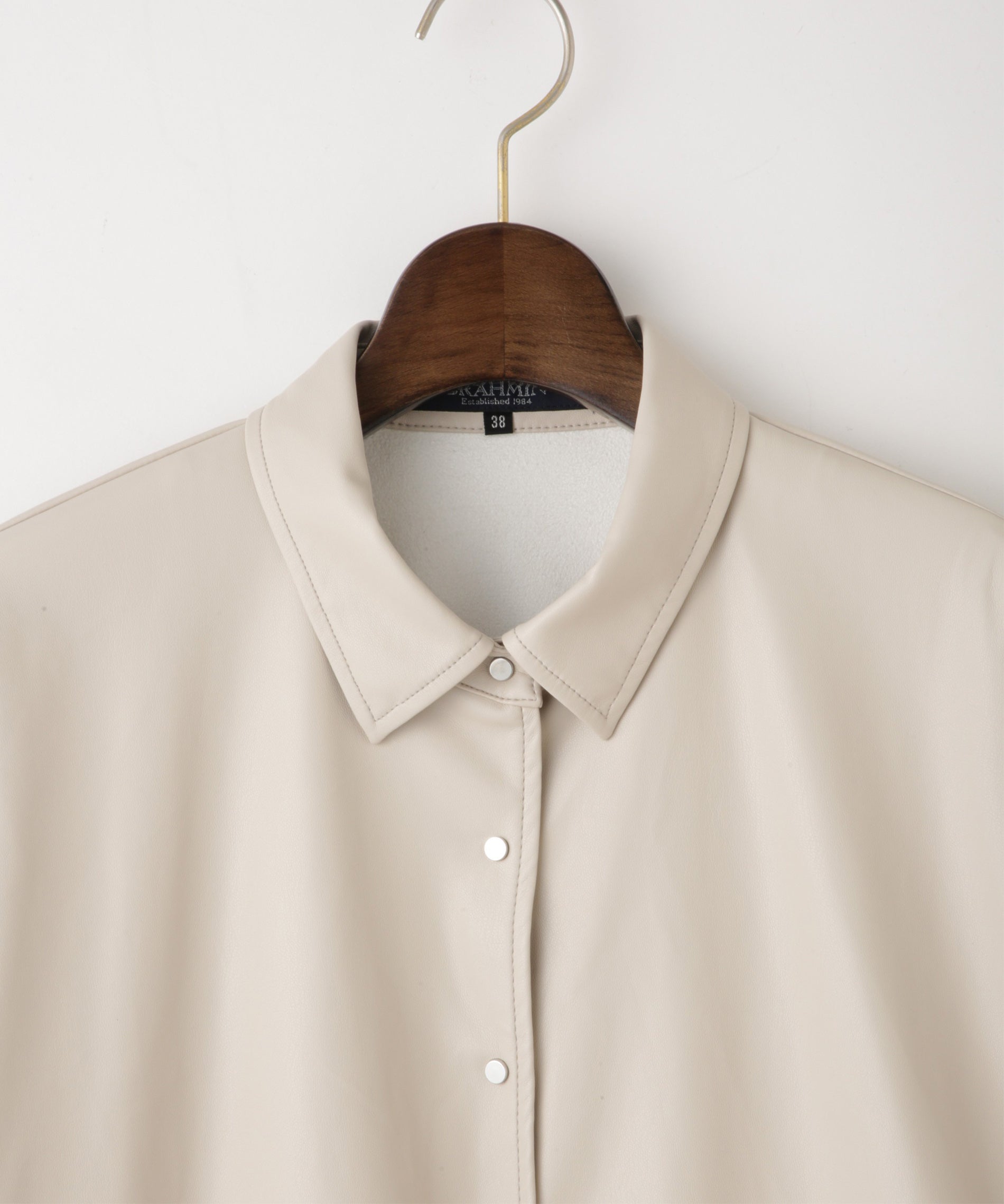 フェイクレザーシャツ – FACE SANS FARD