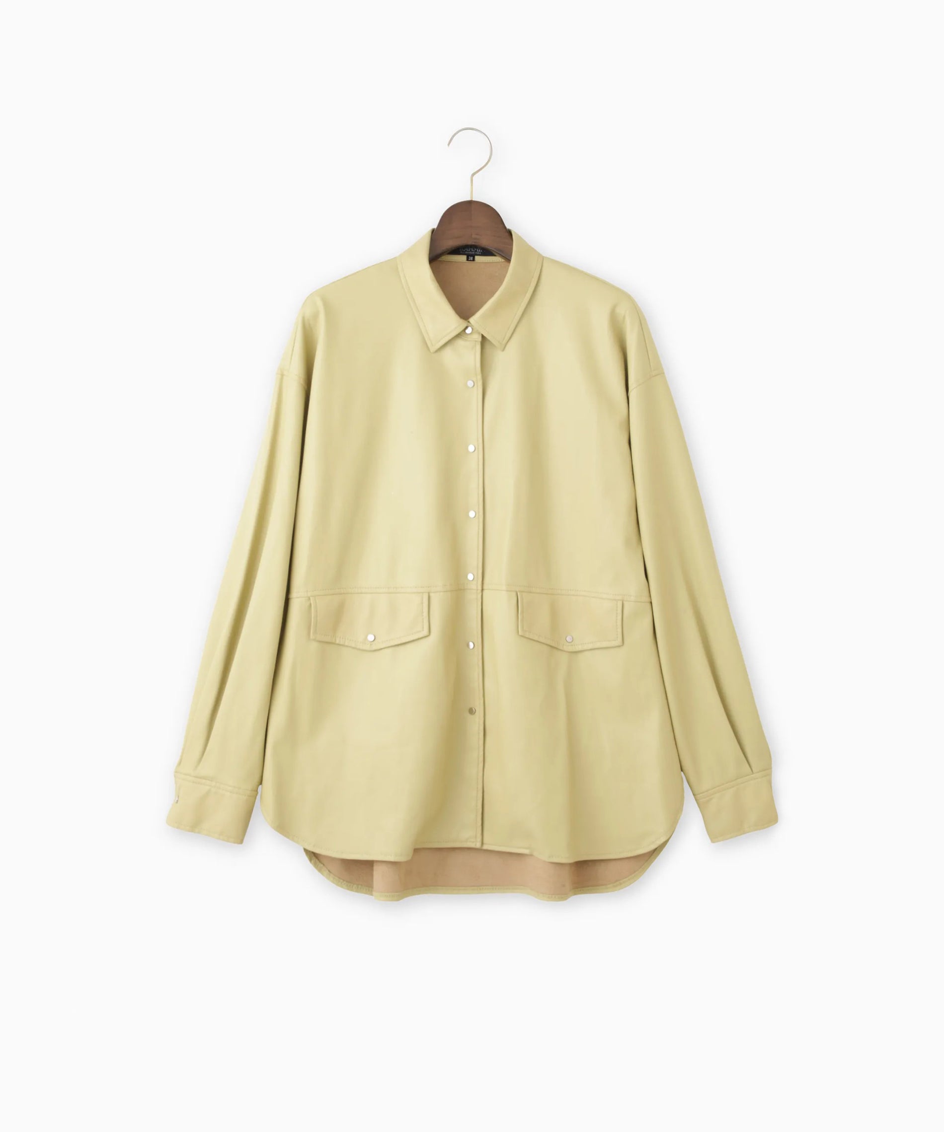 フェイクレザーシャツ – FACE SANS FARD