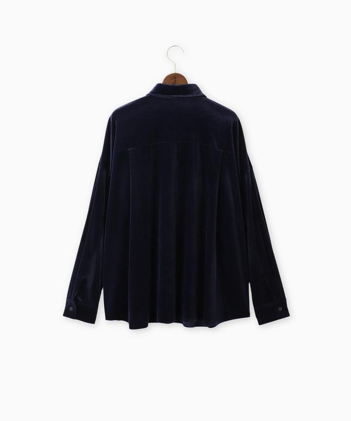 ベロアブラウス
