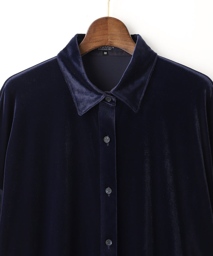 ベロアブラウス