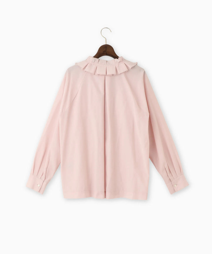 フリルリボンブラウス