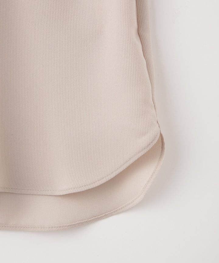 タックフリルスキッパーブラウス