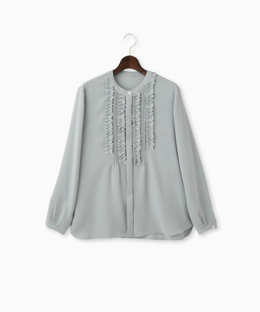 タックフリルスキッパーブラウス