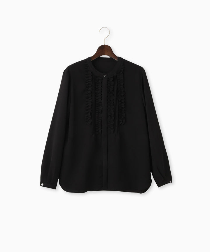 タックフリルスキッパーブラウス