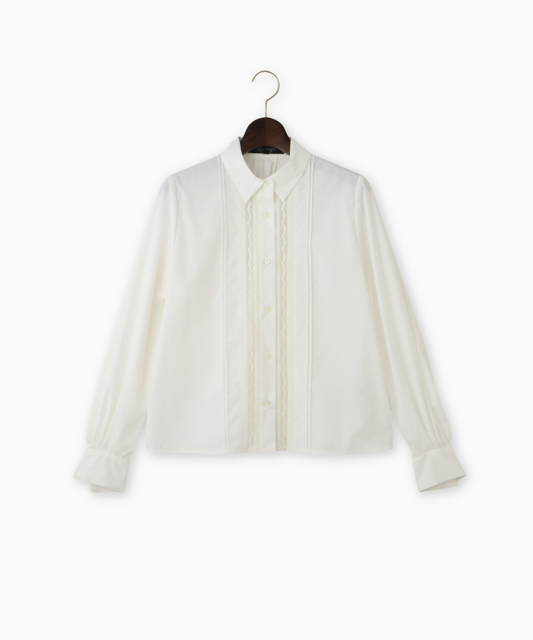 ピンタックシャツブラウス