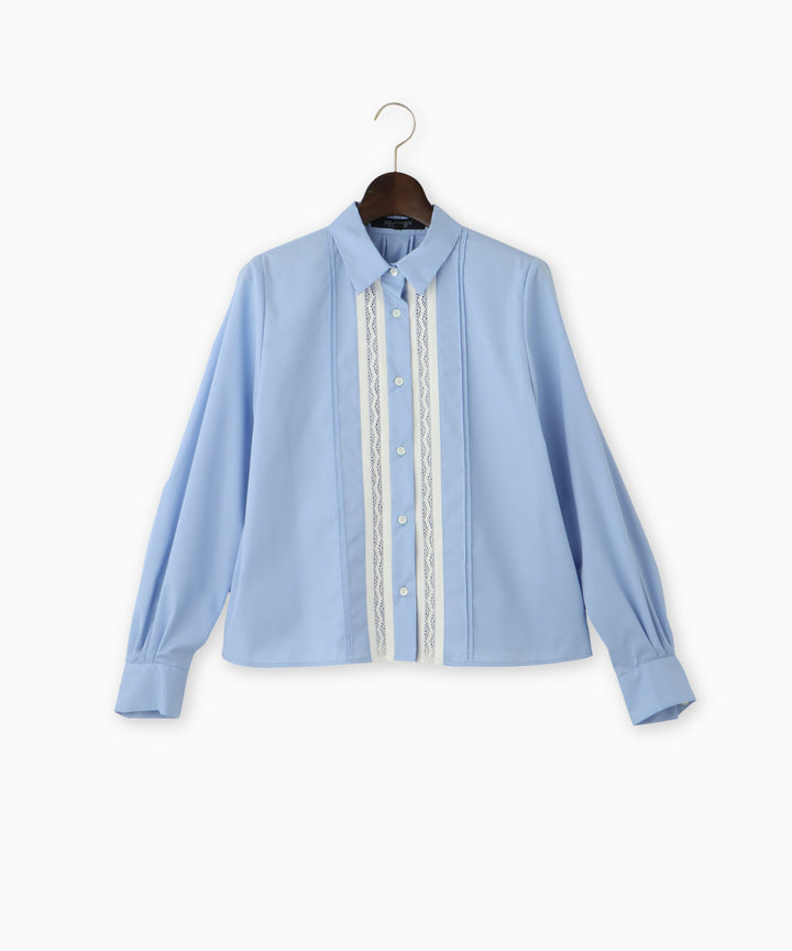 ピンタックシャツブラウス