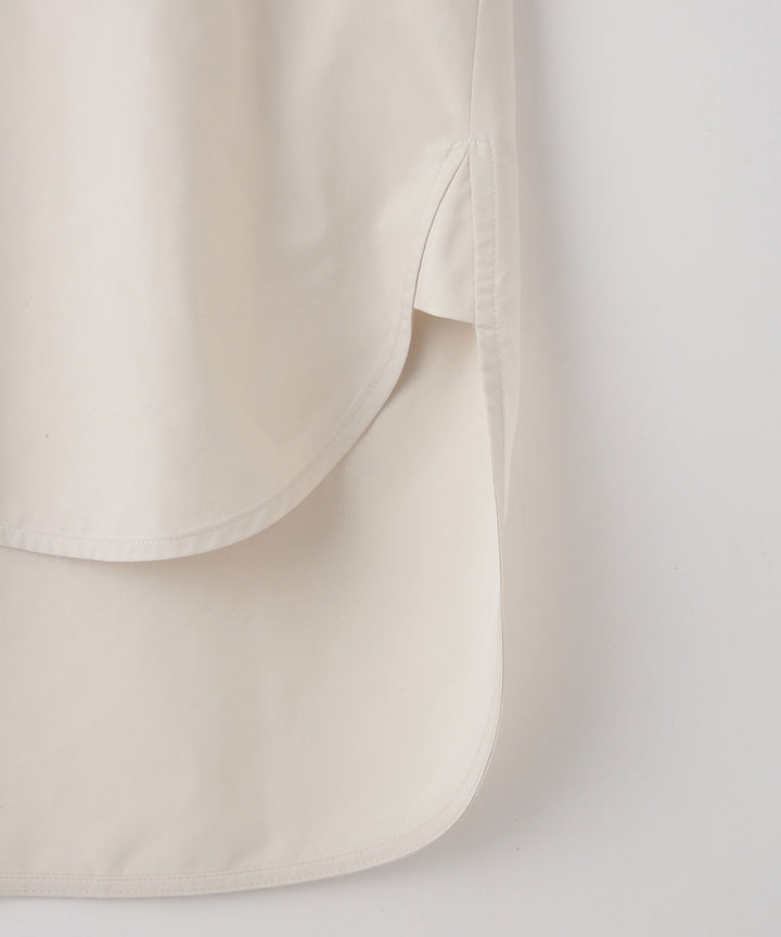 ボリュームスリーブタフタブラウス