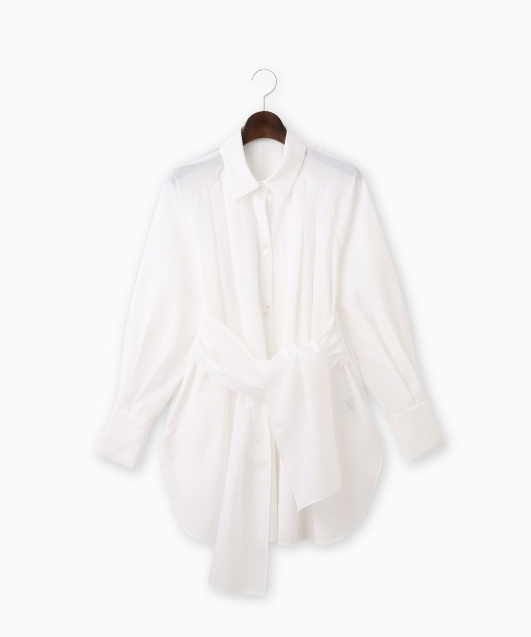 ウエストラップデザインシャツ