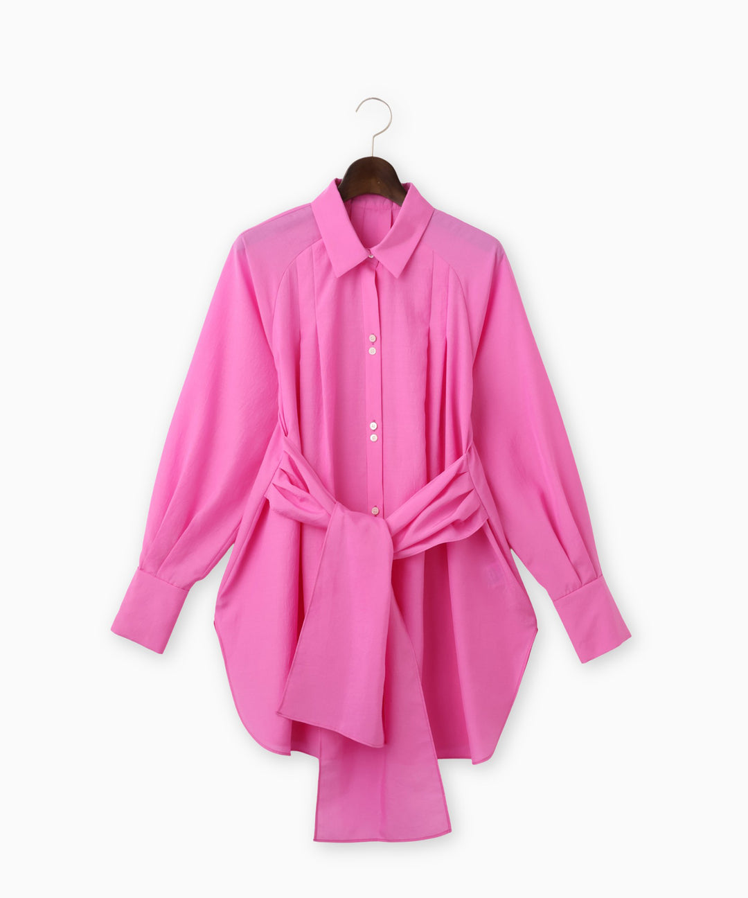 ウエストラップデザインシャツ