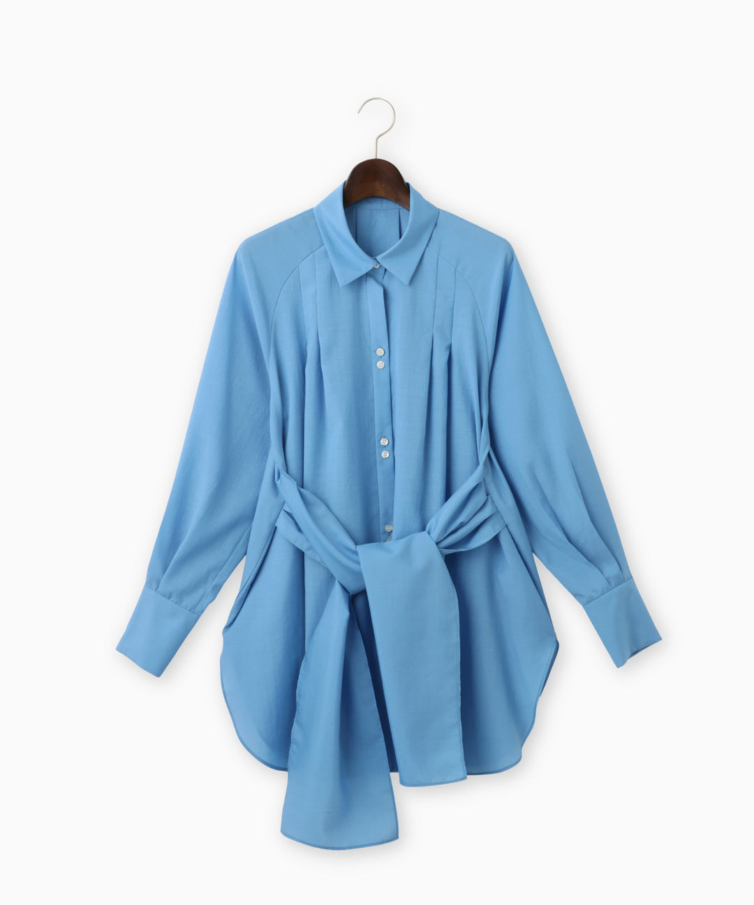 ウエストラップデザインシャツ