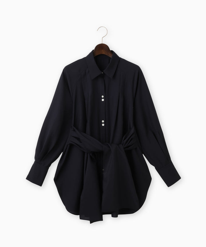 ウエストラップデザインシャツ