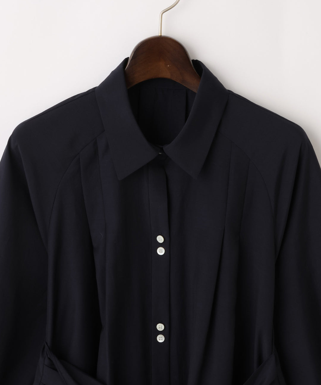 ウエストラップデザインシャツ