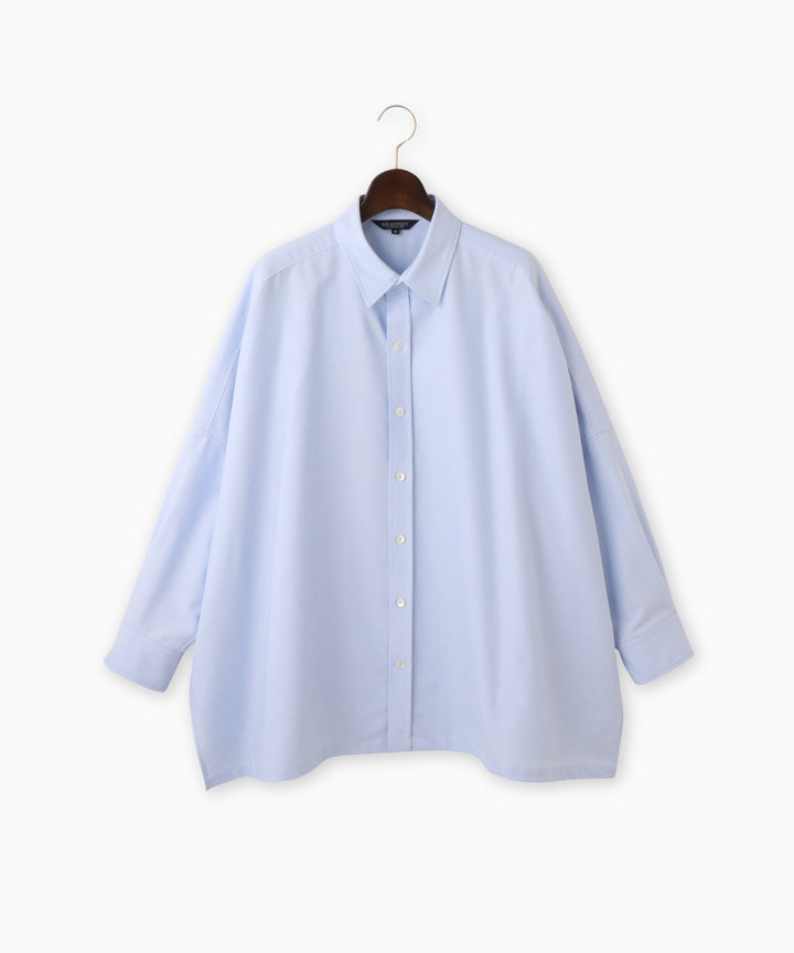 オーバーサイズポンチョシャツ