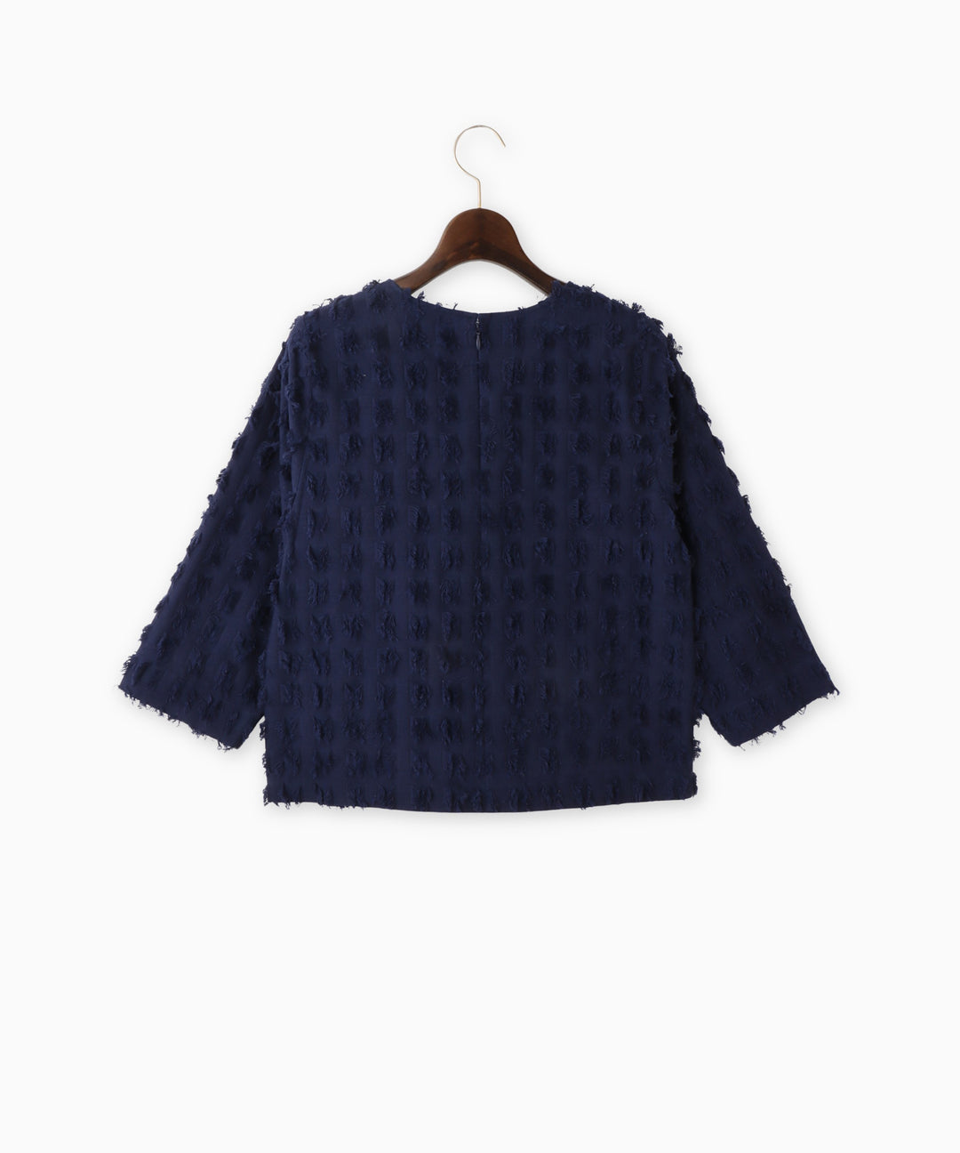 カットジャガードブラウス