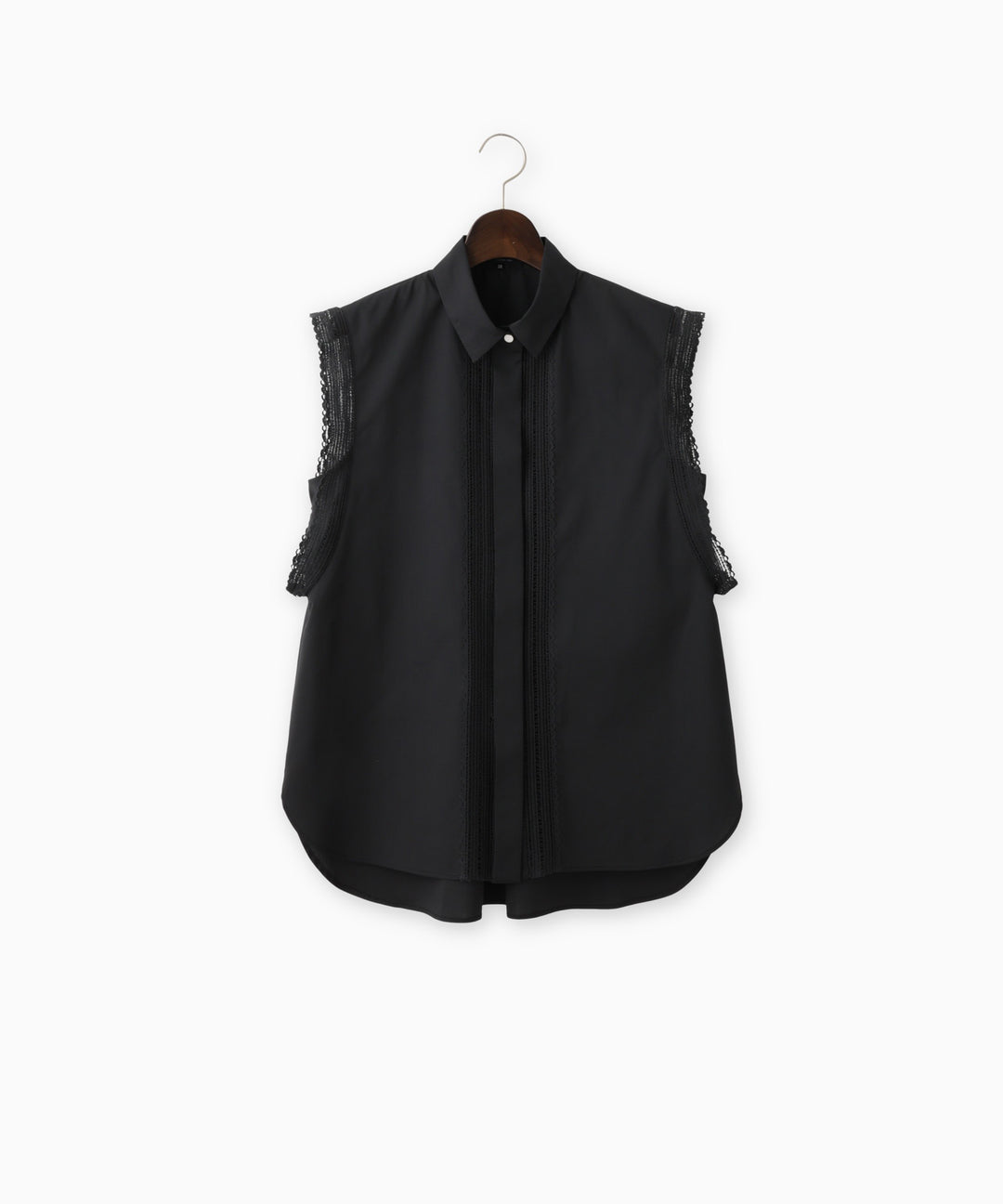 レースデザインシャツブラウス