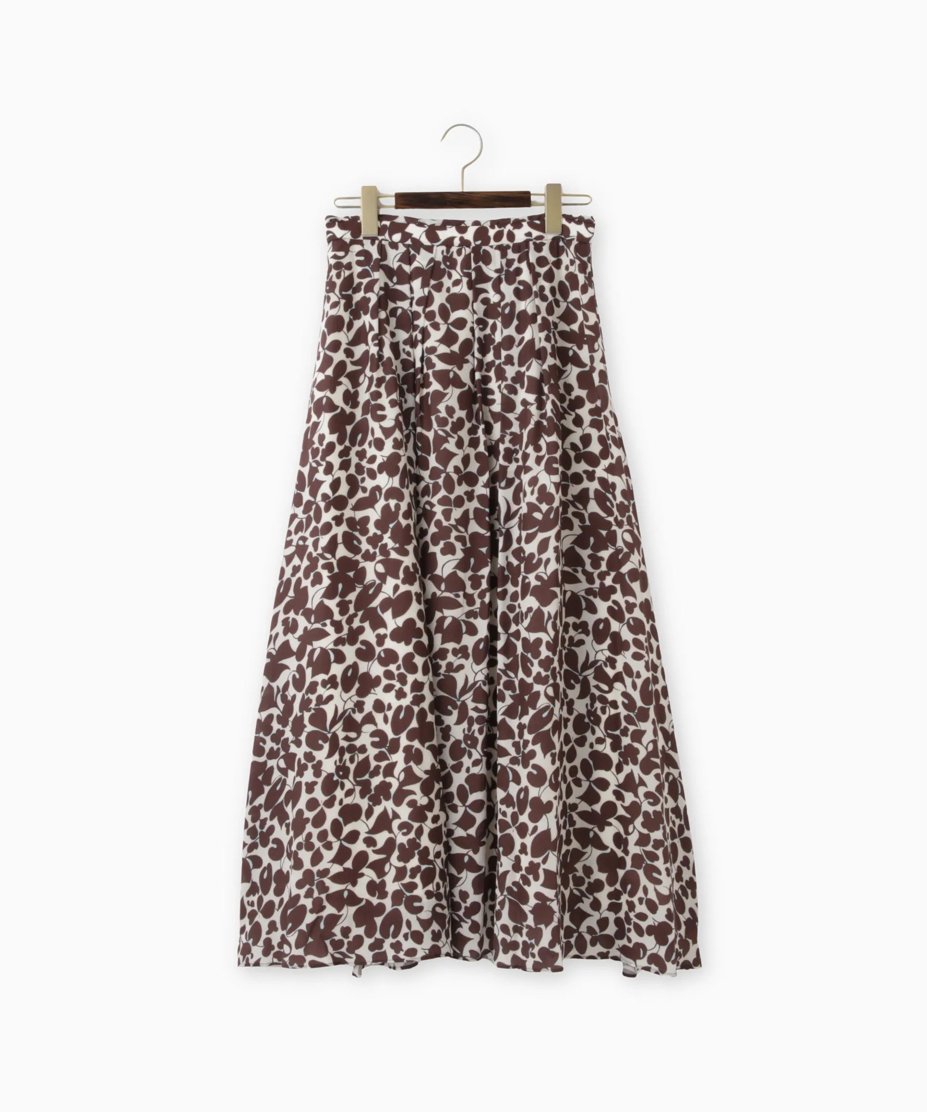 4039です!!!!!! 花柄プリントタックフレアスカート – FACE SANS FARD