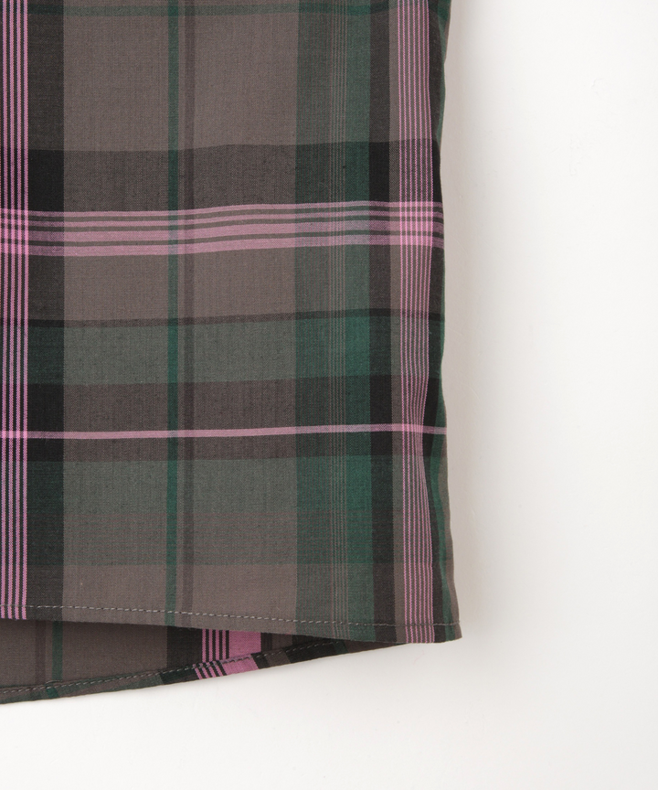 ビッグチェックAラインスカート