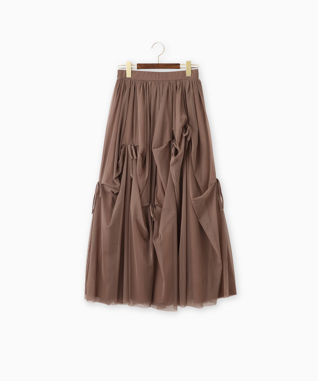 ランダムタックチュールスカート