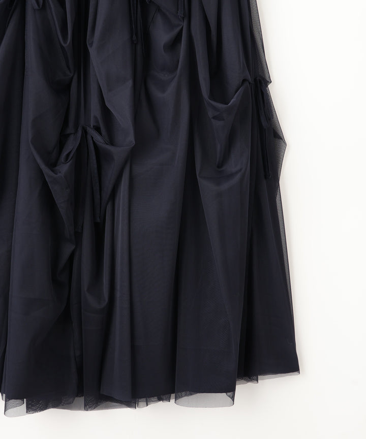 ランダムタックチュールスカート