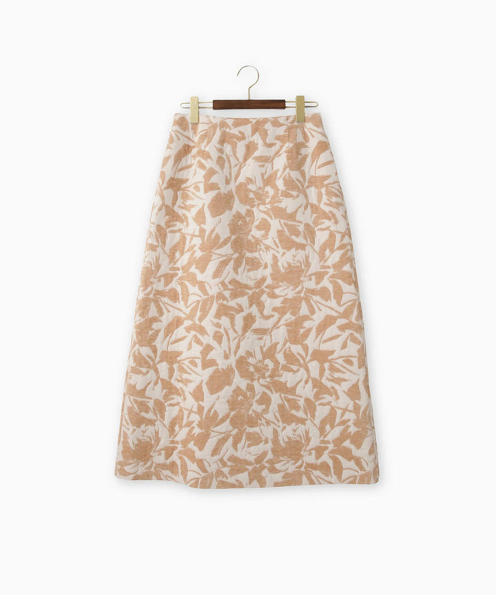 モールジャガードAラインスカート