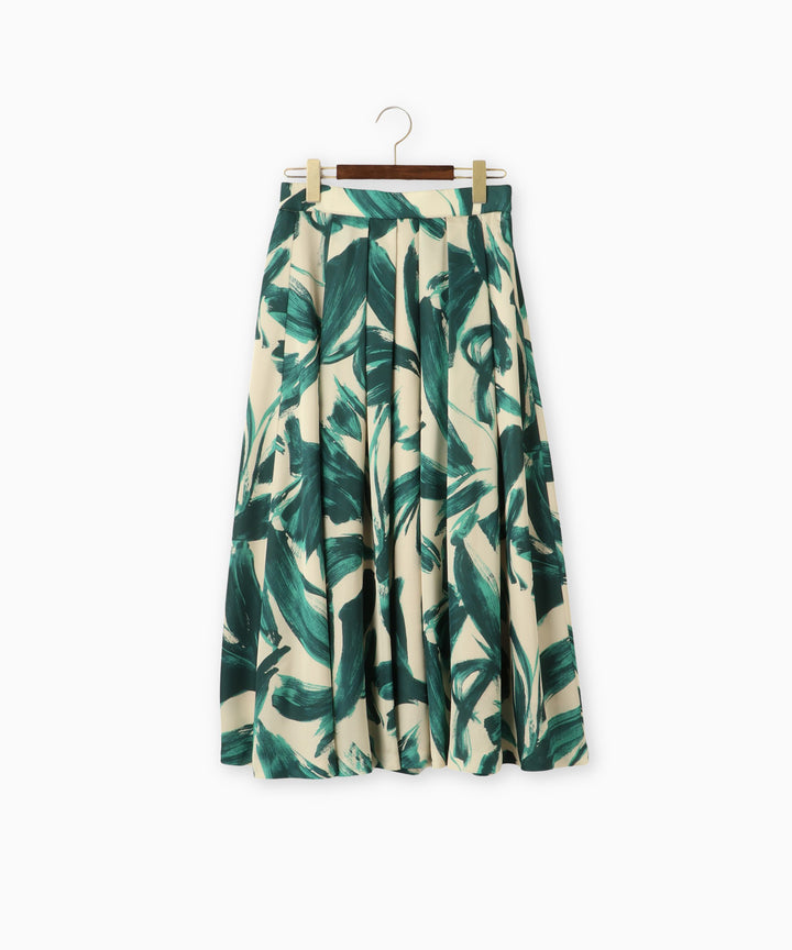 オリジナルプリントタックスカート