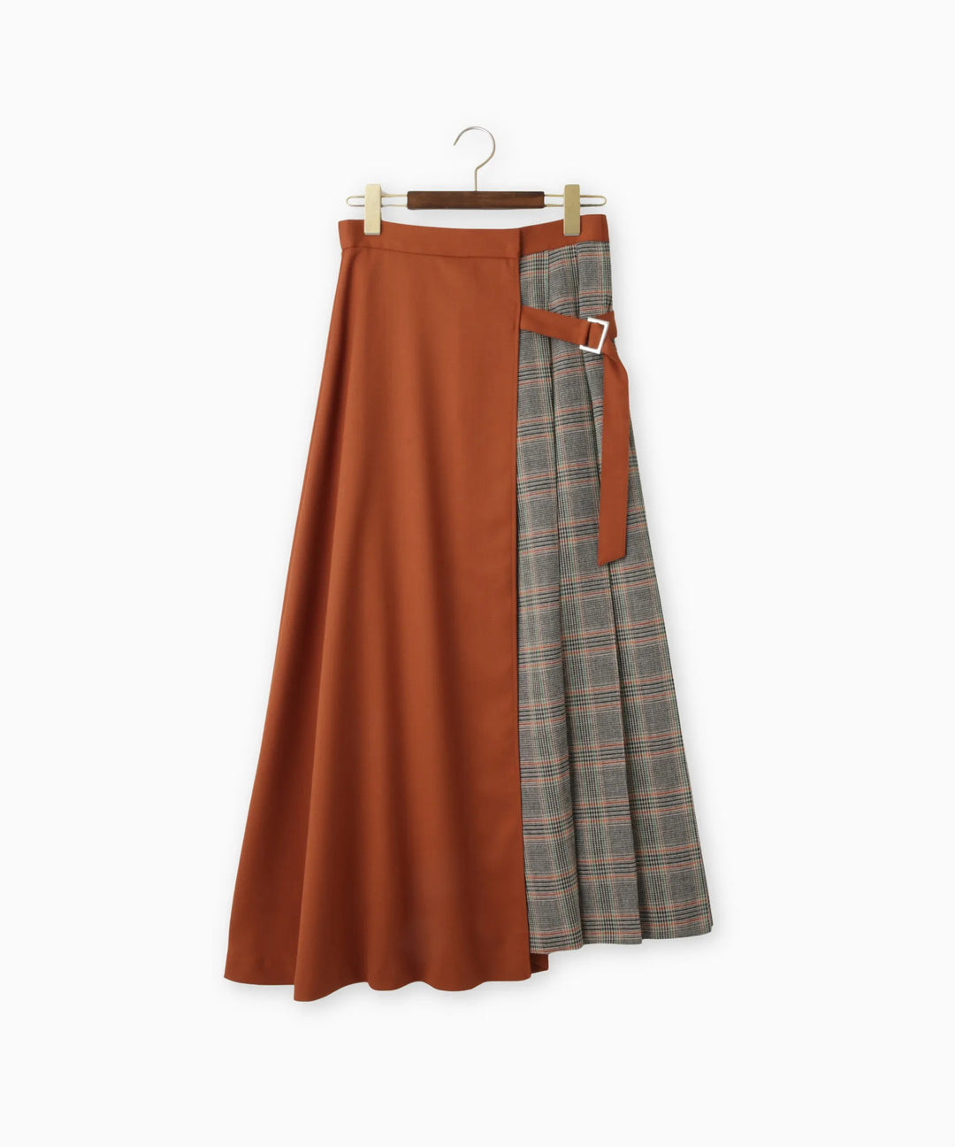 ドッキングデザインラップスカート