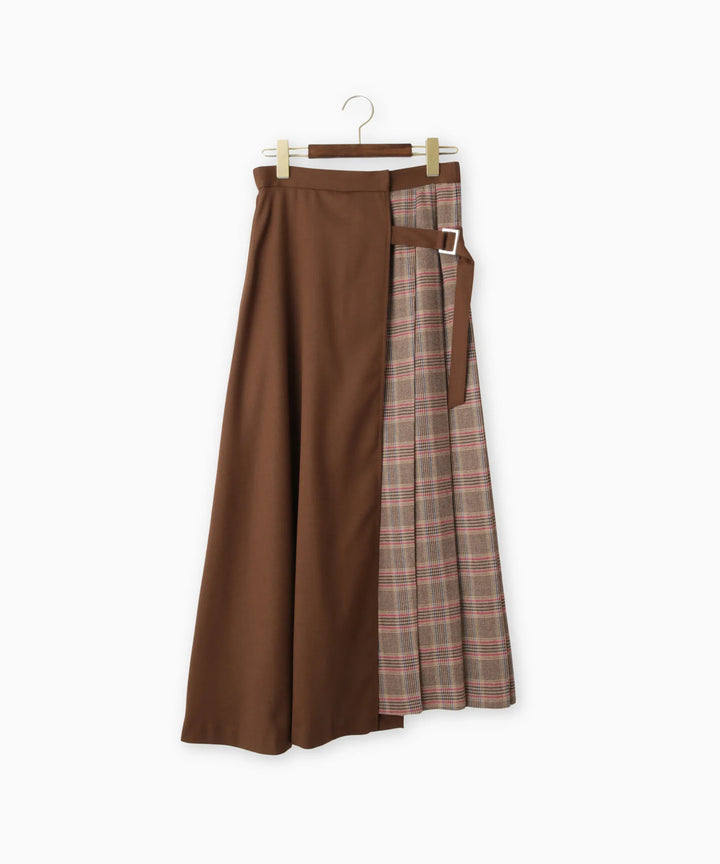 ドッキングデザインラップスカート