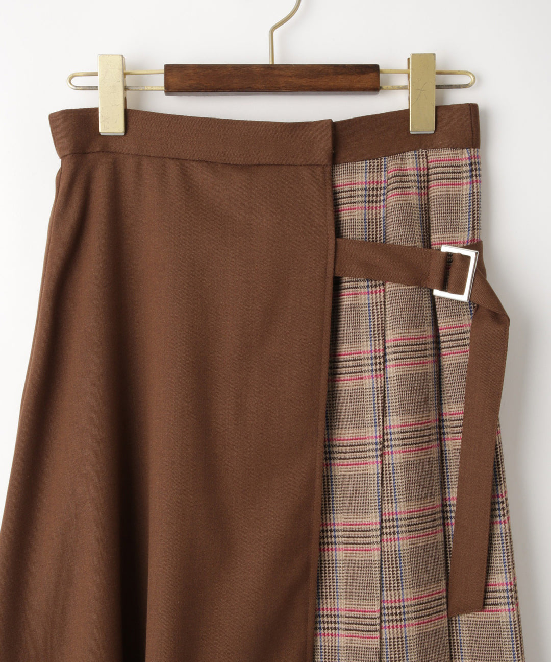 ドッキングデザインラップスカート