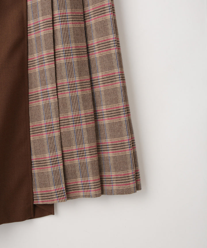 ドッキングデザインラップスカート