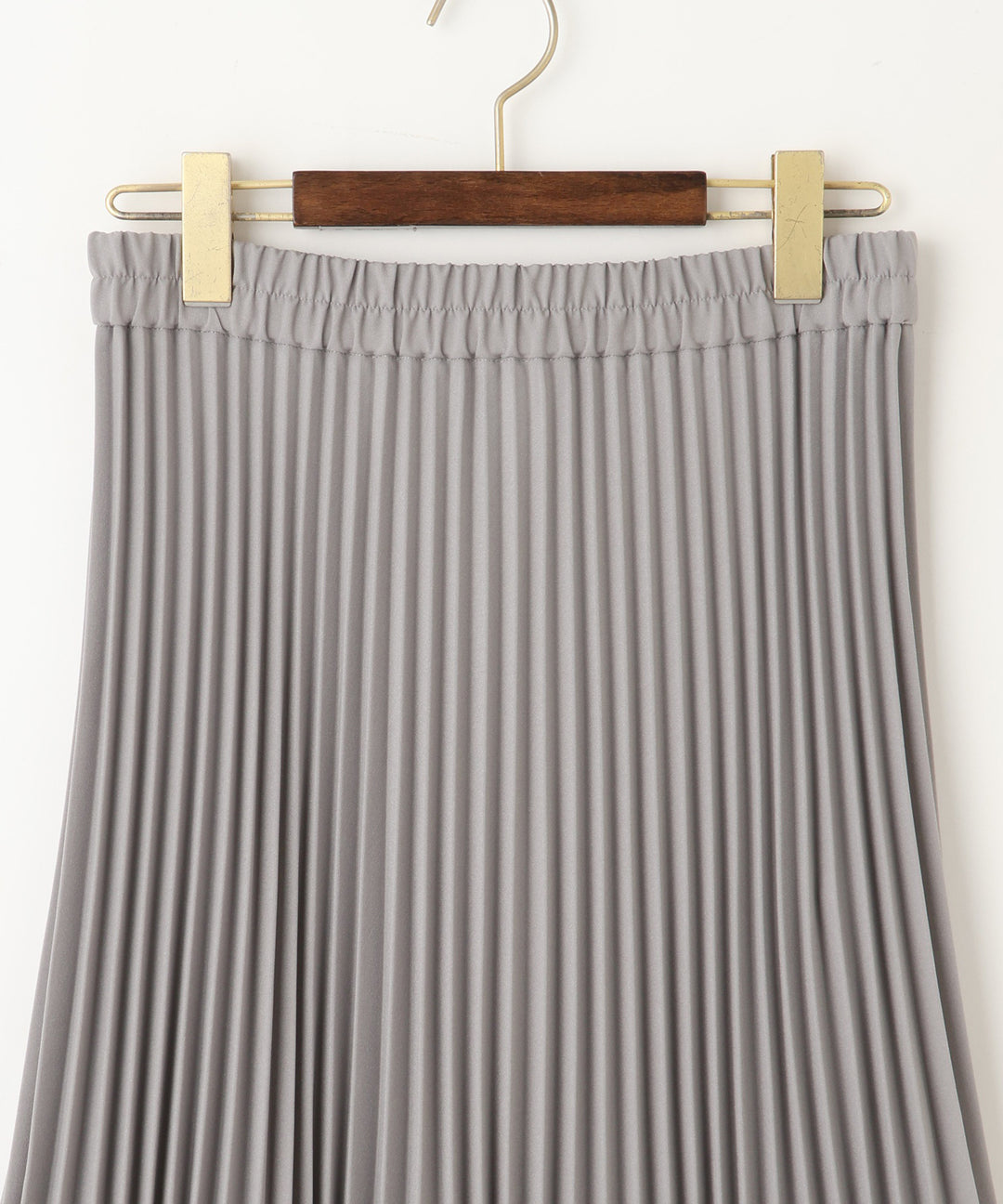 幾何柄プリーツスカート