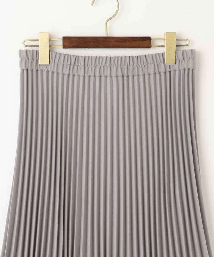 幾何柄プリーツスカート