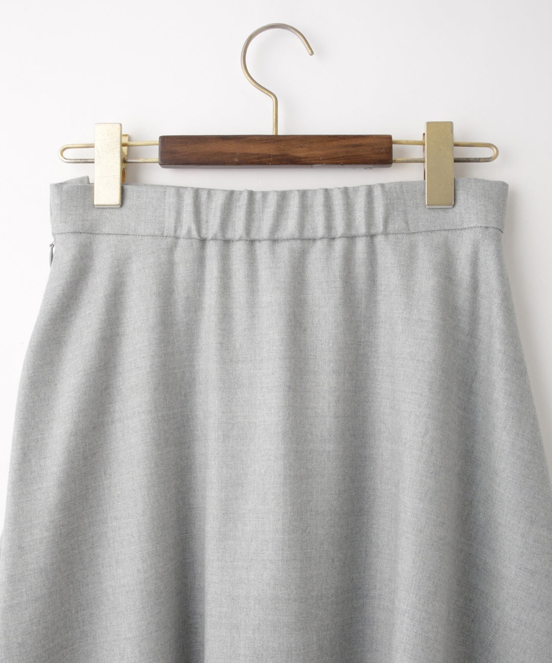 ウールサキソニーサーキュラースカート