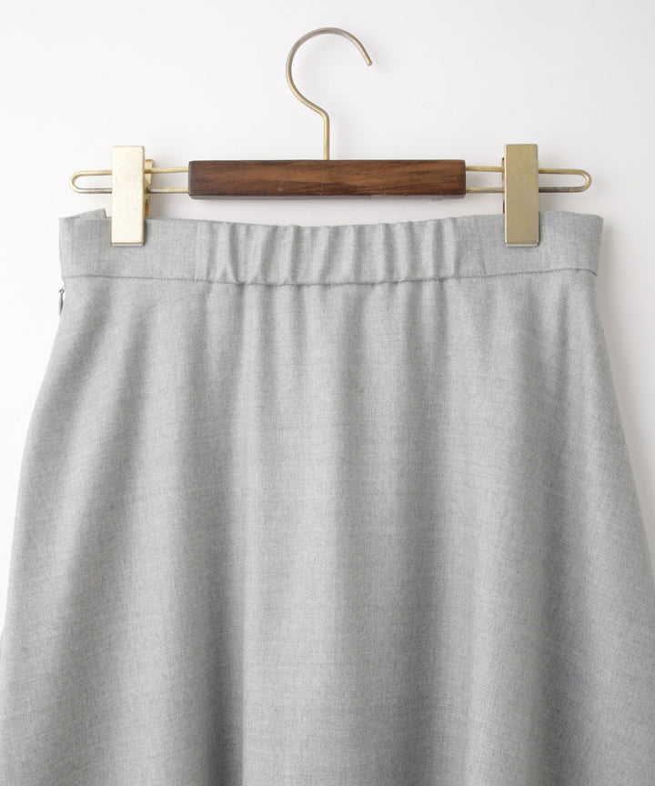 ウールサキソニーサーキュラースカート